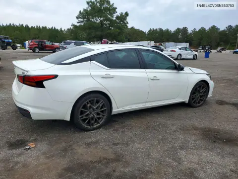 2025 Nissan Altima Sr VIN 1N4BL4CV0SN353753 фото 3