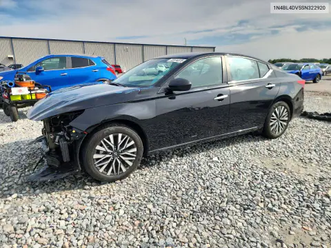 1N4BL4DV5SN322920 — 2025 Nissan Altima, Передняя часть, фото до ремонта