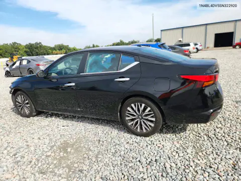 2025 Nissan Altima Sv VIN 1N4BL4DV5SN322920 фото 2