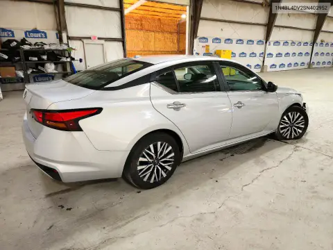 2025 Nissan Altima Sv VIN 1N4BL4DV2SN402952 фото 3