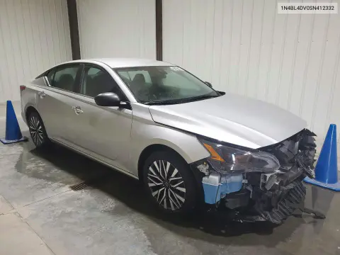 2025 Nissan Altima Sv VIN 1N4BL4DV0SN412332 фото 4