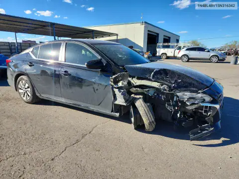 1N4BL4BV1SN316342 — 2025 Nissan Altima, фото 4 с аукциона Copart, Передняя часть