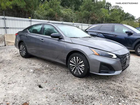 2026 Nissan Altima Sv VIN 1N4BL4DW3TN304460 фото 4