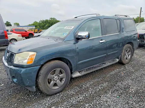 5N1AA08B75N713748 — 2005 Nissan Armada, Передняя часть (Front End), фото до ремонта