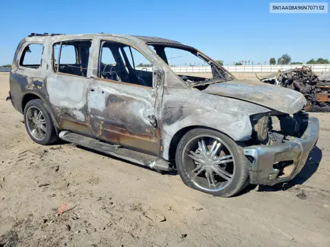 2006 Nissan Armada Se VIN 5N1AA08A96N707152 фото 4