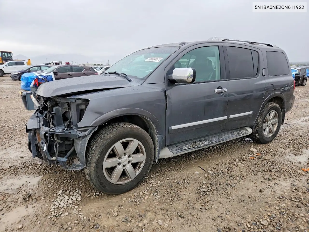 2012 Nissan Armada Platinum VIN 5N1BA0NE2CN611922 фото 1