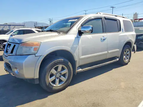 5N1AA0ND7CN612471 — 2012 Nissan Armada, Задняя часть (Rear End), фото до ремонта