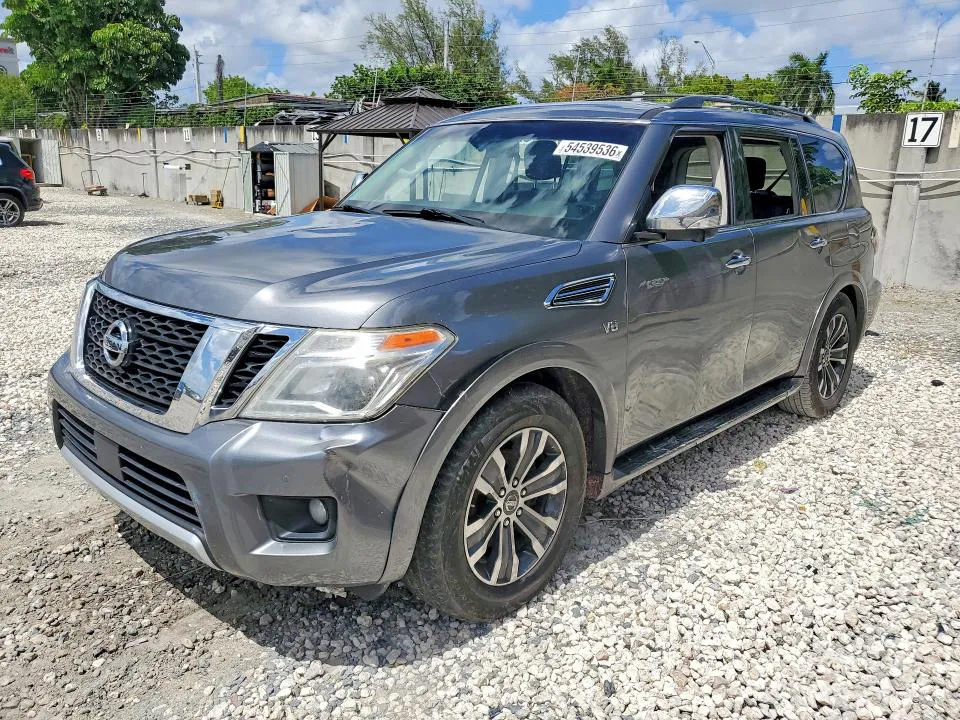 2017 NISSAN ARMADA VIN JN8AY2ND2H9000839 фото 1