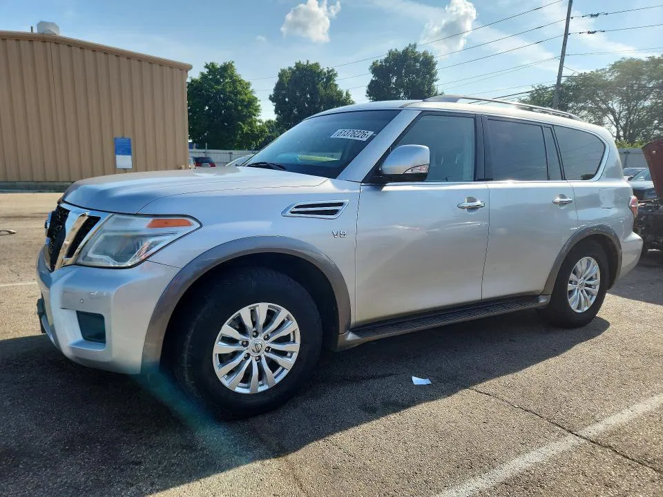 2017 NISSAN ARMADA VIN JN8AY2NC6H9504317 фото 1