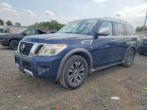 JN8AY2NC7H9510238 — 2017 Nissan Armada, Боковая часть (Side), фото до ремонта