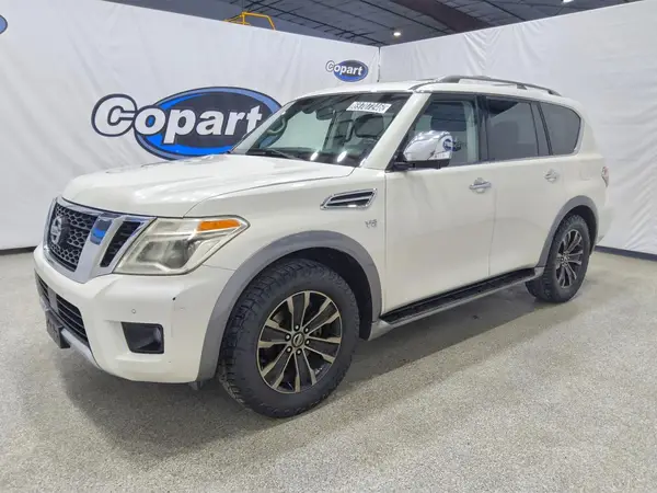 JN8AY2ND0H9007045 — 2017 Nissan Armada, Механические повреждения (Mechanical), фото до ремонта