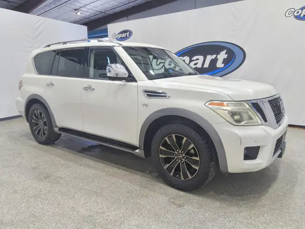 JN8AY2ND0H9007045 — 2017 Nissan Armada, фото 4 с аукциона Copart 06.10.2026, Механические повреждения