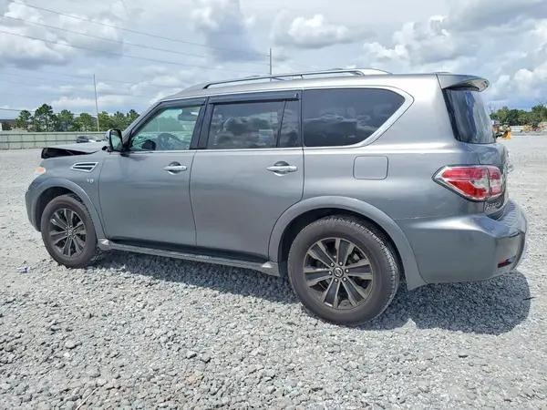 JN8AY2NC3H9507952 — 2017 Nissan Armada, фото 2 с аукциона Copart, Передняя часть