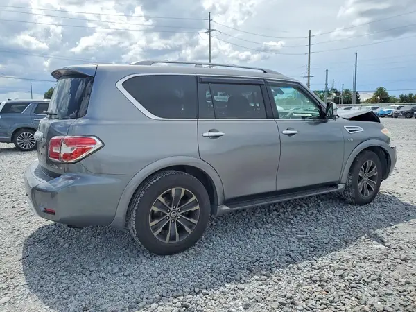 JN8AY2NC3H9507952 — 2017 Nissan Armada, фото 3 с аукциона Copart, Передняя часть