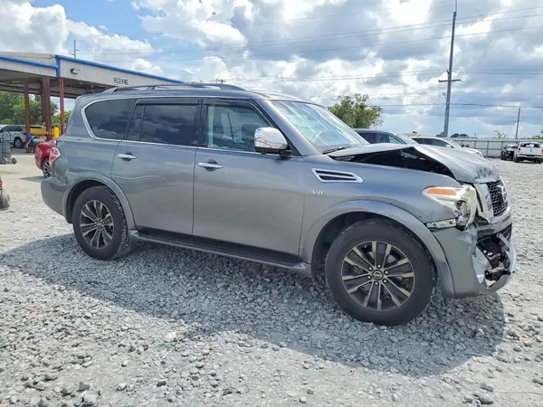 JN8AY2NC3H9507952 — 2017 Nissan Armada, фото 4 с аукциона Copart, Передняя часть