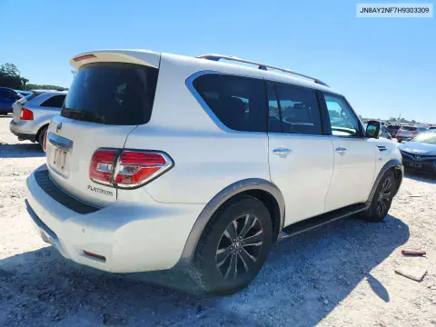 2017 Nissan Armada Platinum VIN JN8AY2NF7H9303309 фото 3