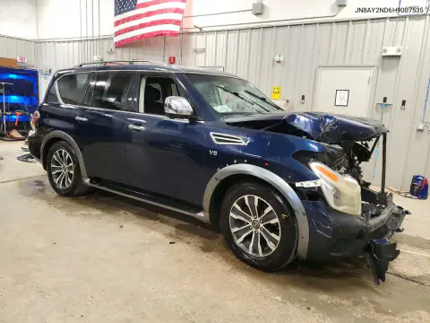 2017 Nissan Armada Sl VIN JN8AY2ND6H9007535 фото 4