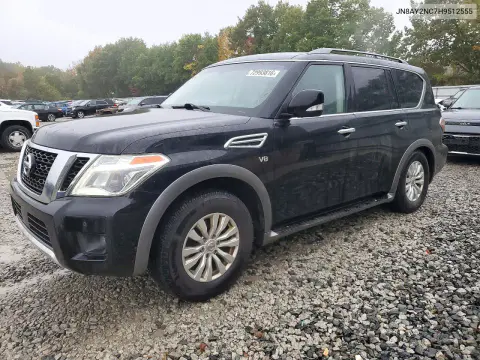 JN8AY2NC7H9512555 — 2017 Nissan Armada, Естественный износ, фото до ремонта