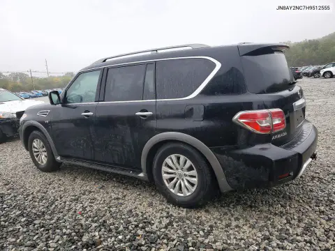 2017 Nissan Armada Sv VIN JN8AY2NC7H9512555 фото 2