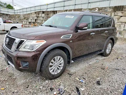 JN8AY2NC1J9551258 — 2018 Nissan Armada, Мелкие вмятины и царапины (Minor Dent/Scratches), фото до ремонта
