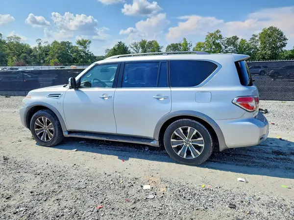 JN8AY2ND7JX002247 — 2018 Nissan Armada, фото 2 с аукциона Copart 12.10.2026, Механические повреждения