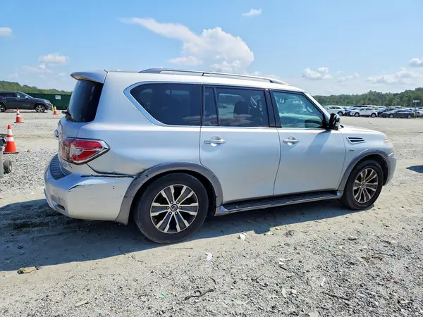 JN8AY2ND7JX002247 — 2018 Nissan Armada, фото 3 с аукциона Copart 12.10.2026, Механические повреждения