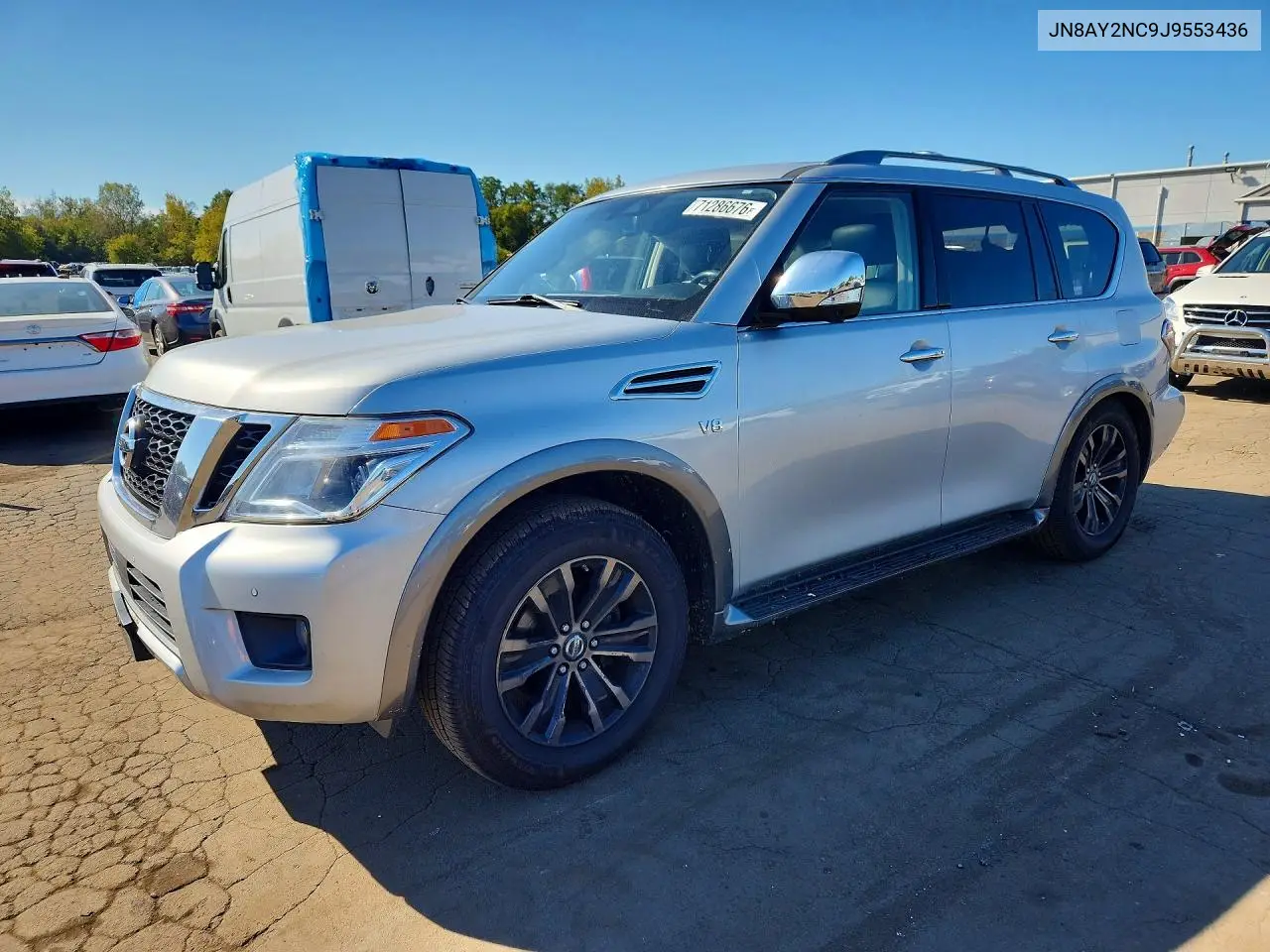 2018 Nissan Armada Sv VIN JN8AY2NC9J9553436 фото 1