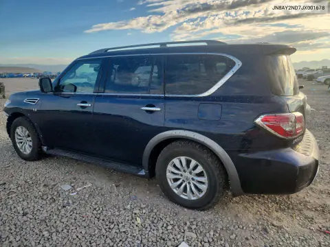 2018 Nissan Armada Sv VIN JN8AY2ND7JX001678 фото 2