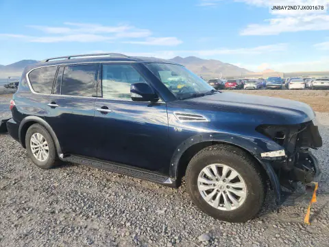 2018 Nissan Armada Sv VIN JN8AY2ND7JX001678 фото 4