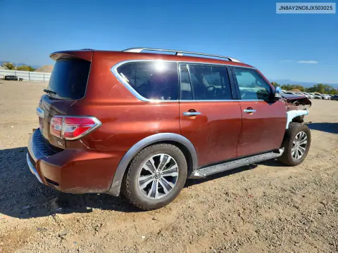 2018 Nissan Armada Sv VIN JN8AY2NC8JX503025 фото 3