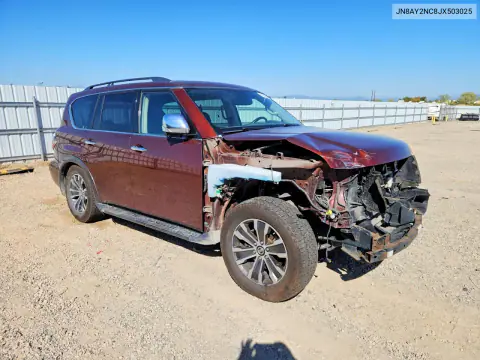 2018 Nissan Armada Sv VIN JN8AY2NC8JX503025 фото 4