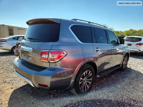 JN8AY2ND3J9057864 — 2018 Nissan Armada, фото 3 с аукциона Copart 20.10.2026, Мелкие вмятины и царапины