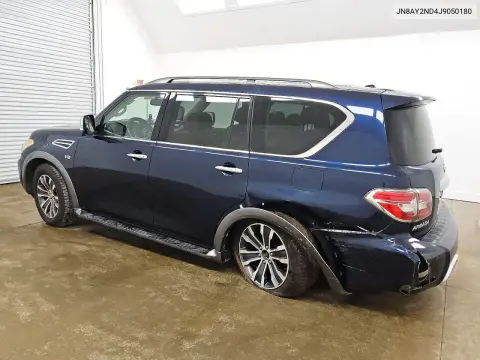 2018 Nissan Armada Sl VIN JN8AY2ND4J9050180 фото 2