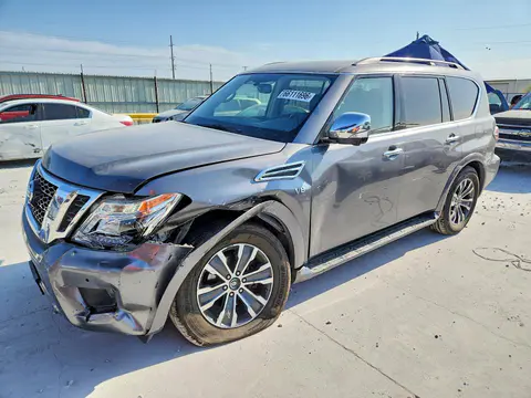 JN8AY2NC0KX512545 — 2019 Nissan Armada, Передняя часть (Front End), фото до ремонта