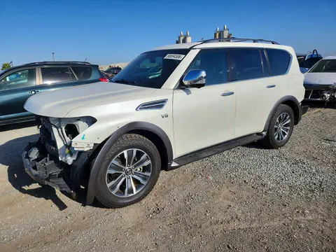 JN8AY2NC8KX512051 — 2019 Nissan Armada, Задняя часть (Rear End), фото до ремонта