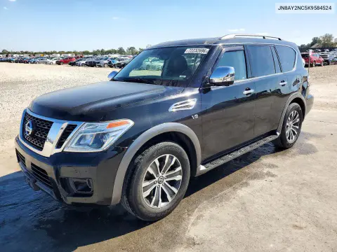 JN8AY2NC5K9584524 — 2019 Nissan Armada, Сторона, фото до ремонта