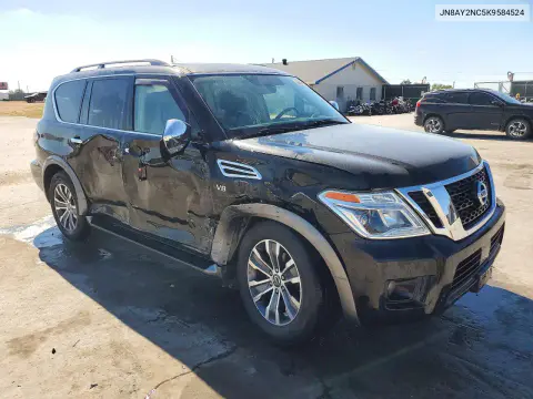 2019 Nissan Armada VIN JN8AY2NC5K9584524 фото 4