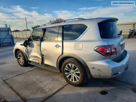 2019 Nissan Armada Sl VIN JN8AY2ND6K9088429 фото 2