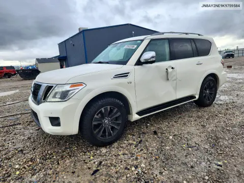 JN8AY2NE9K9759584 — 2019 Nissan Armada, Сторона, фото до ремонта
