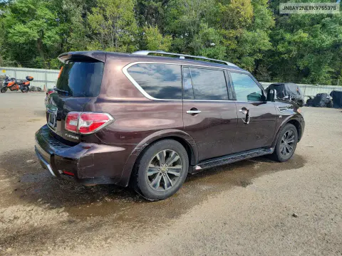 2019 Nissan Armada Platinum VIN JN8AY2NE8K9755378 фото 3