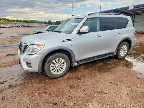 JN8AY2NC2L9617741 — 2020 Nissan Armada, Град (Hail), фото до ремонта