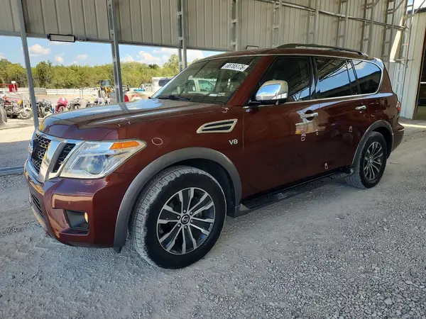 JN8AY2NC1L9615950 — 2020 Nissan Armada, Град (Hail), фото до ремонта
