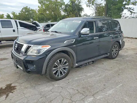 JN8AY2NC9L9616456 — 2020 Nissan Armada, Задняя часть (Rear End), фото до ремонта