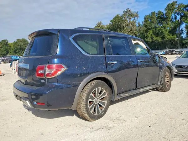 JN8AY2ND2L9105907 — 2020 Nissan Armada, фото 3 с аукциона Copart, Опрокидывание