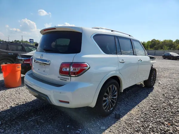 JN8AY2NF7L9361042 — 2020 Nissan Armada, фото 3 с аукциона Copart, Передняя часть