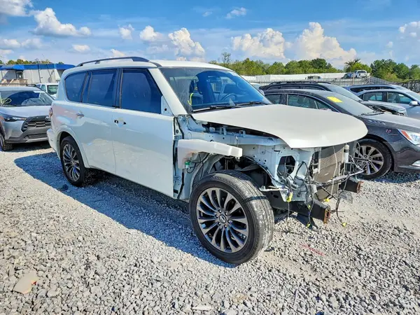 JN8AY2NF7L9361042 — 2020 Nissan Armada, фото 4 с аукциона Copart, Передняя часть