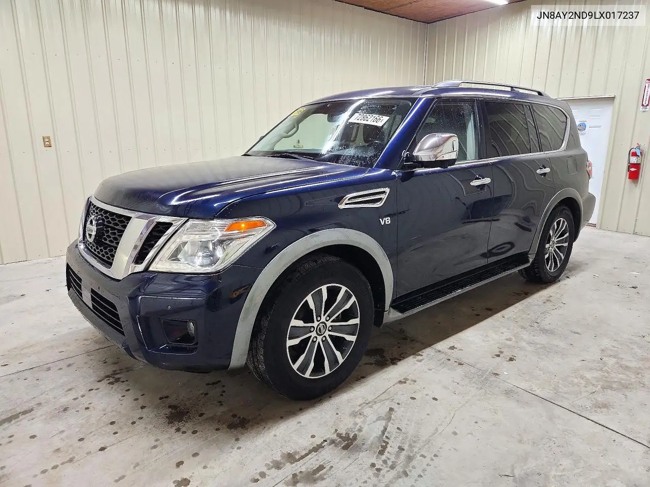 2020 Nissan Armada Sl VIN JN8AY2ND9LX017237 фото 1