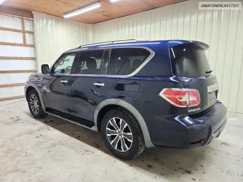 2020 Nissan Armada Sl VIN JN8AY2ND9LX017237 фото 2