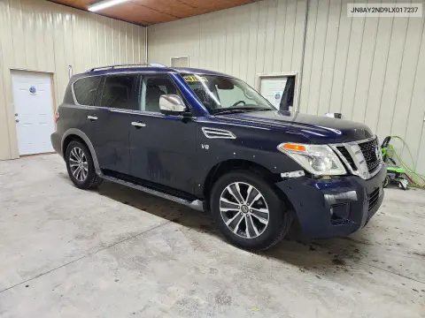 2020 Nissan Armada Sl VIN JN8AY2ND9LX017237 фото 4
