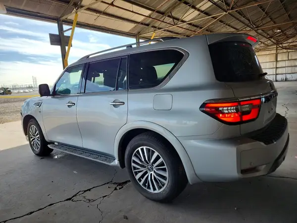 JN8AY2BB1M9790499 — 2021 Nissan Armada, фото 2 с аукциона Copart 30.09.2026, Передняя часть